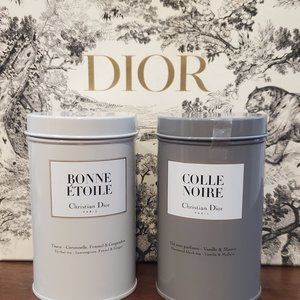 Dior Herbal & Black Loose-Leaf Tea Set